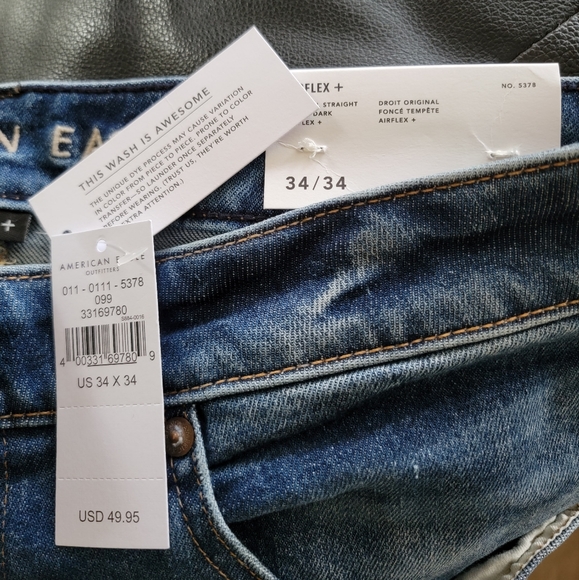 AE AirFlex+ original straight denim jeans - Picture 9 of 10